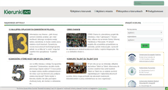 Desktop Screenshot of kierunki.net
